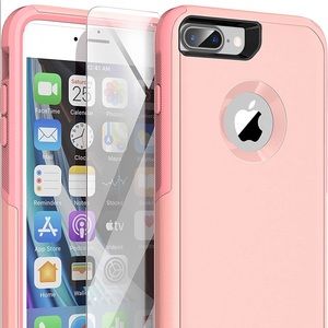 ✨NEW: Blue iPhone 7 / 8 cover | iPhone 7 / 8 cover with tempered glass screen